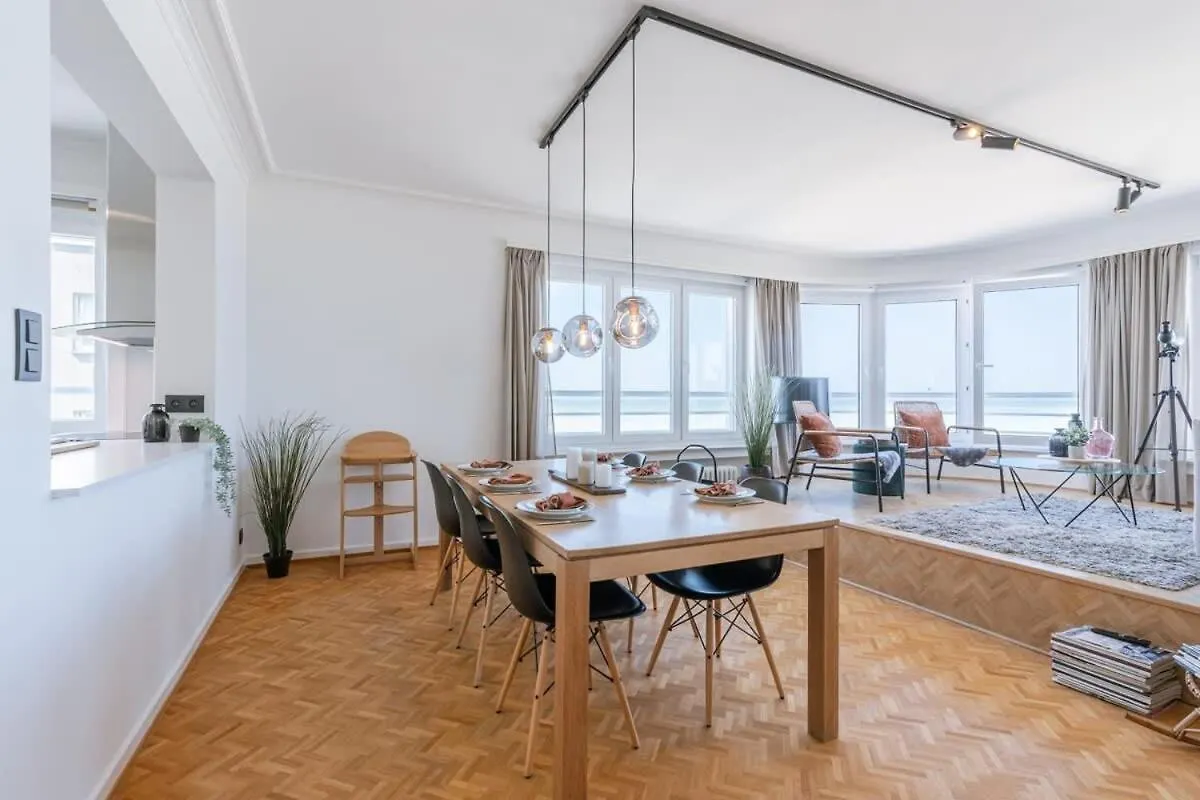 Huswell - Frontal Seaview Apartment In オステンド 0*,